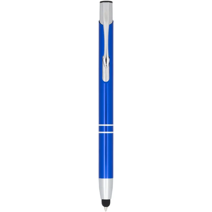 Produktbilde for Moneta Anodisert Aluminium Touch/Stylus Blått Blekk Kulepenn