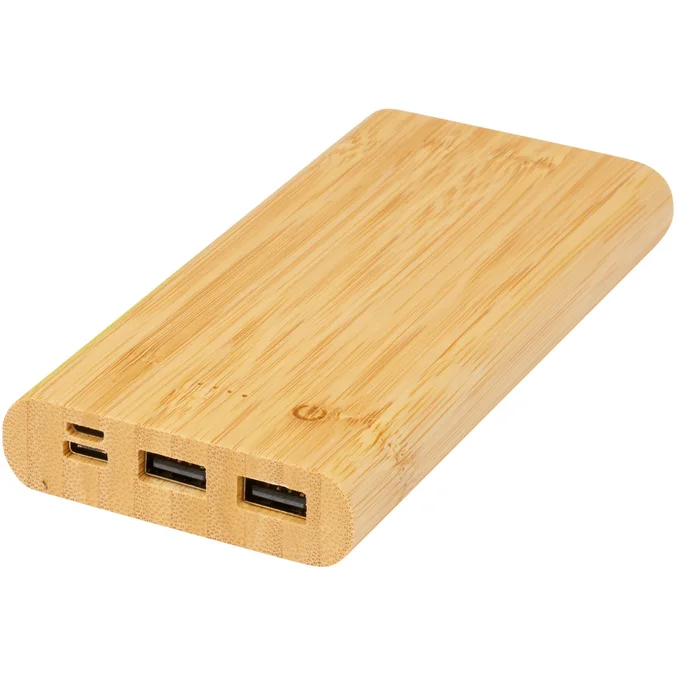 Produktbilde for Tulda 10.000 mAh Bambus Powerbank