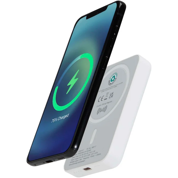 Produktbilde for Acrab 5000 mAh Resirkulert Plast 15 W Magnetisk Powerbank