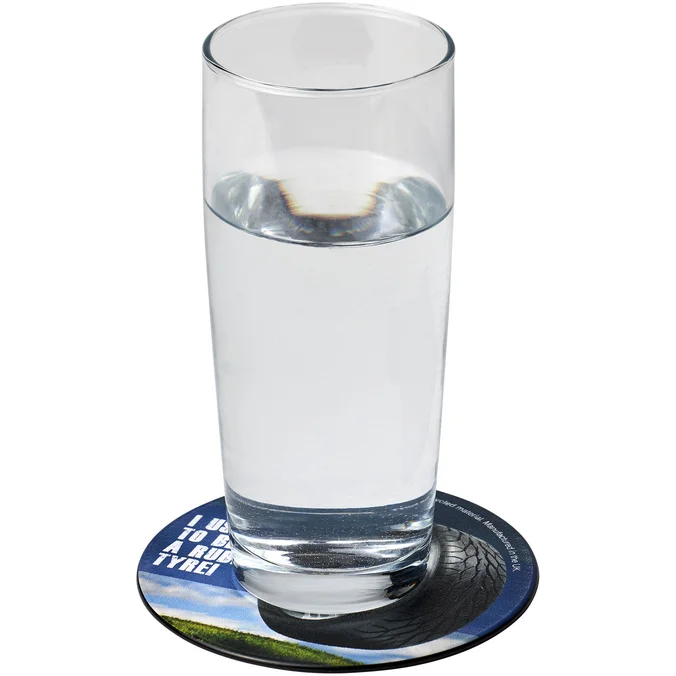 Produktbilde for Brite-Mat® Resirkulert Dekkmateriale Rund Glassbrikke