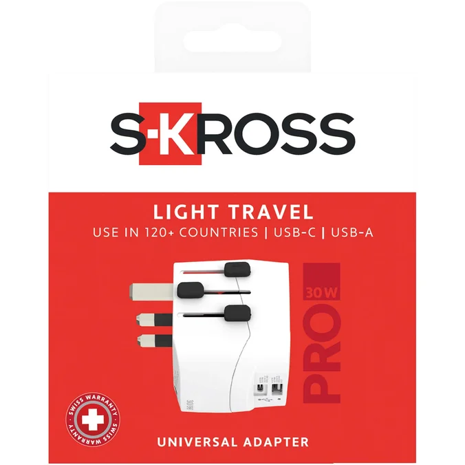 Produktbilde for PRO Light USB AC30PD Reiseadapter