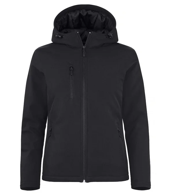 Produktbilde for Clique Vattert Hoody Softshelljakke Dame