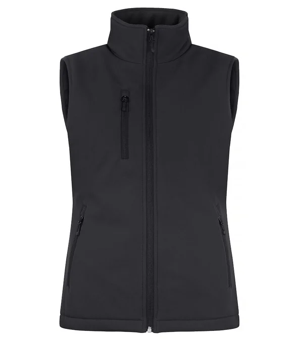 Produktbilde for Clique Vattert Softshellvest Dame