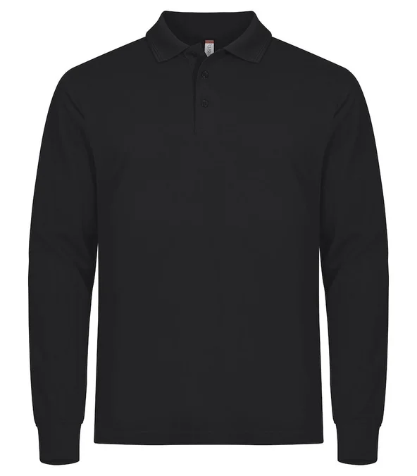 Produktbilde for Clique Manhattan Langermet Poloskjorte