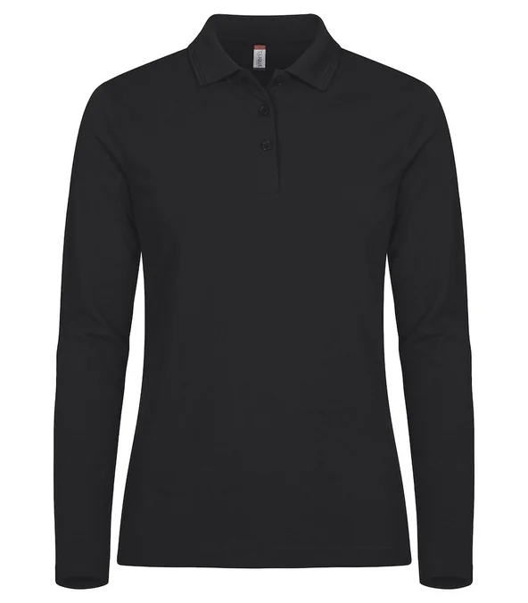 Produktbilde for Clique Manhattan Langermet Poloskjorte Dame