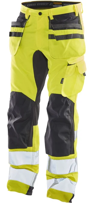 Produktbilde for Jobman 2240 Stretch Varsel Håndverksbukse