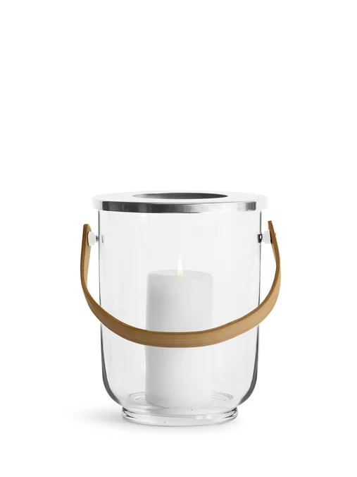 Produktbilde for Sagaform Nature Bambus og Glass Vinkjøler / Lanterne