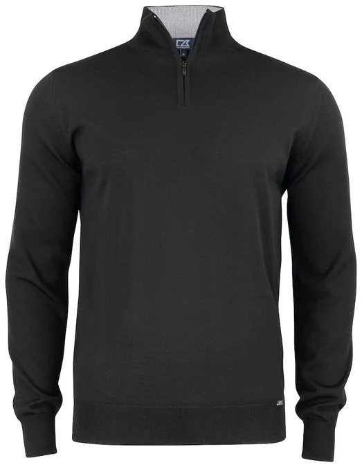 Produktbilde for Cutter & Buck Everett Half-Zip Strikkegenser