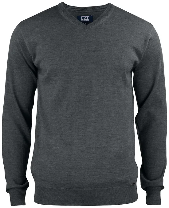 Produktbilde for Cutter & Buck Everett V-hals Strikkegenser