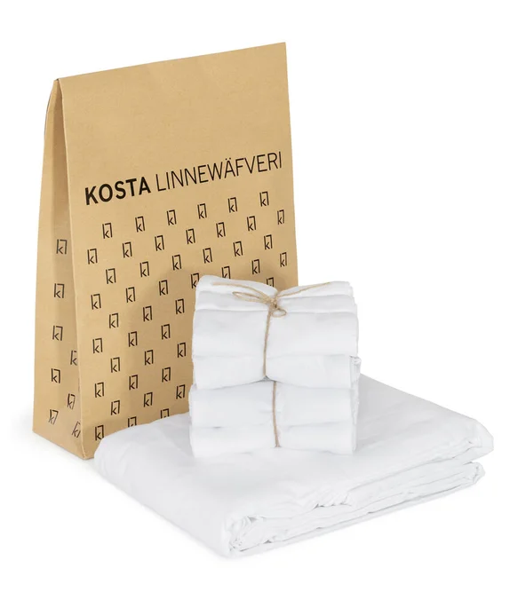 Produktbilde for Kosta Linnewäfveri Eliza Resirkulert Bomull 12-pk Servietter