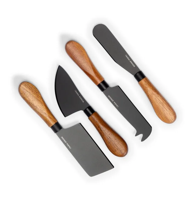 Produktbilde for Örrefors Jernverk 4 stk Ostekniver