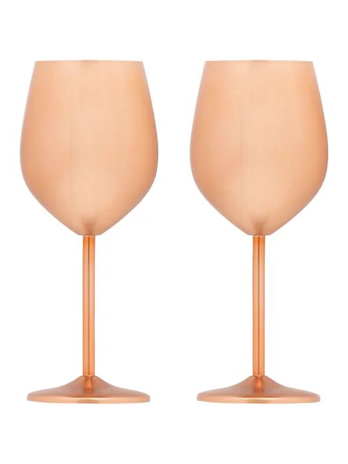 Produktbilde for Örrefors Jernverk 45 cl Gull og Kobberfinish 2 pk Vinglass
