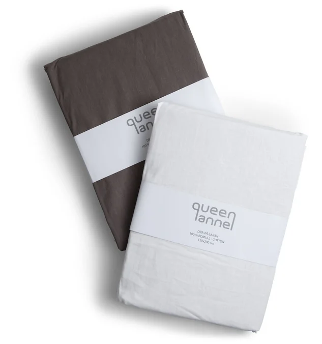 Produktbilde for Queen Anne Bomull Stretch Laken