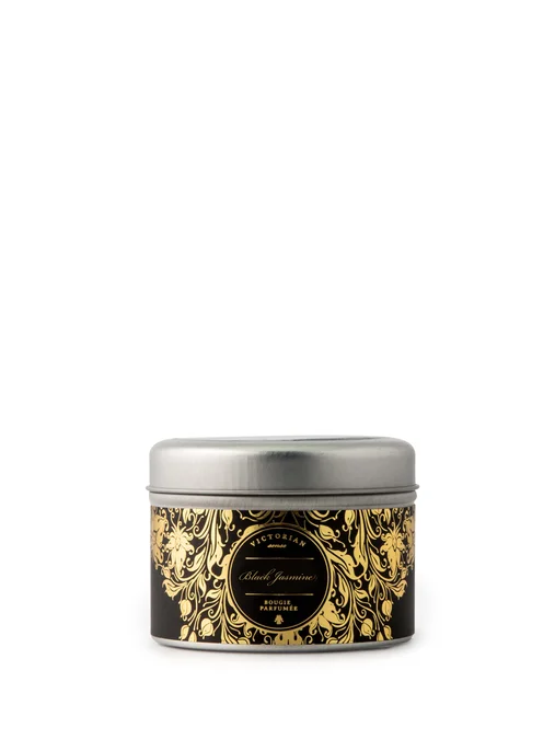Produktbilde for Victorian Sense Tinbox Black Jasmine  Duftlys