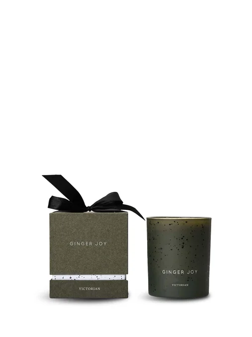 Produktbilde for Victorian Candle Ginger Joy Green Duftlys