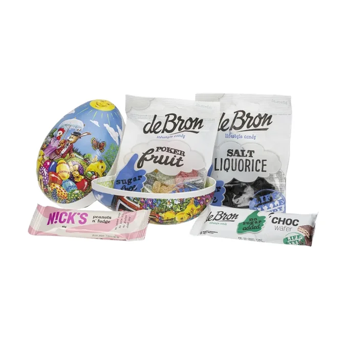 Produktbilde for Sukkerfritt Påskeegg 15 cm