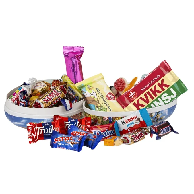 Produktbilde for Påskeegg 15 cm Smågodt Og IPB 400G