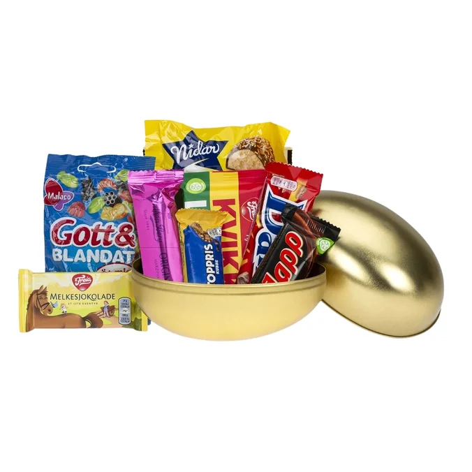 Produktbilde for Gullegg 18 cm med Påskeklassikere