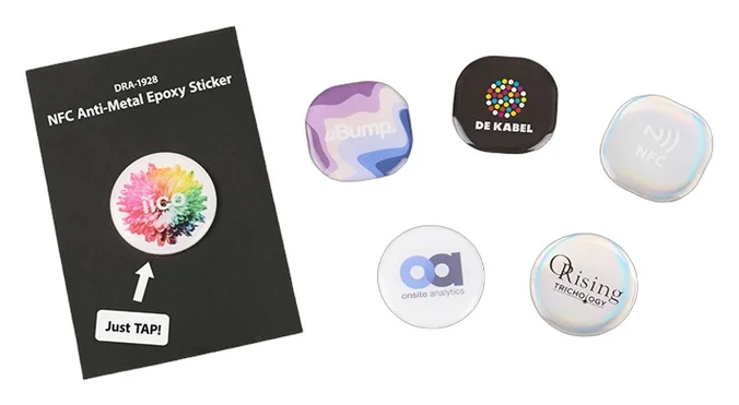 Produktbilde for Arvoo Epoxy Klistremerke for NFC -aktiverte Enheter