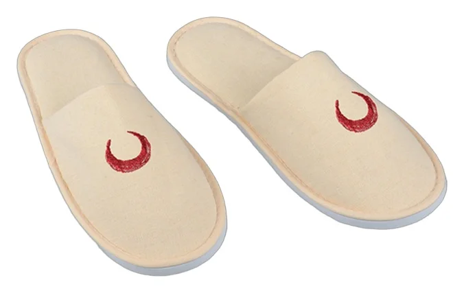 Produktbilde for Ørneport Lin Hotellslippers