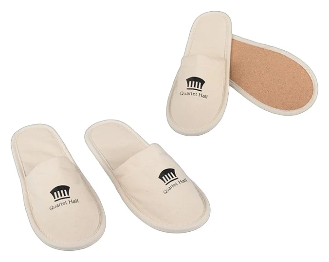 Produktbilde for Østfoss Bomull Hotellslippers