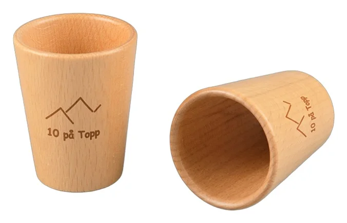 Produktbilde for Trysil 40 ml Tre Shotglass