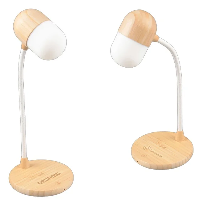 Produktbilde for Heim Bambus 3-i-1 Fleksibel LED Skrivebordslampe