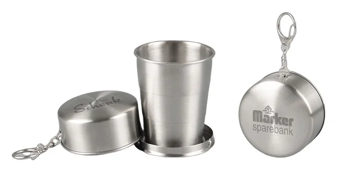 Produktbilde for Fredrikke 150 ml Rustfritt Stål Sammenleggbar Kopp