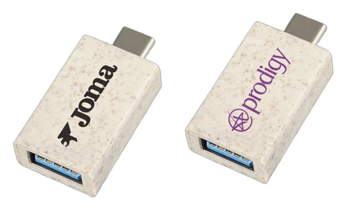 Produktbilde for Sogndal Hvetestrå USB-C Til USB-A Datablokker