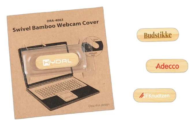 Produktbilde for Banden Bambus Webcam Cover