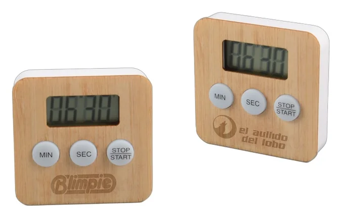 Produktbilde for Ciney Bambus Digital Timer med Magnet