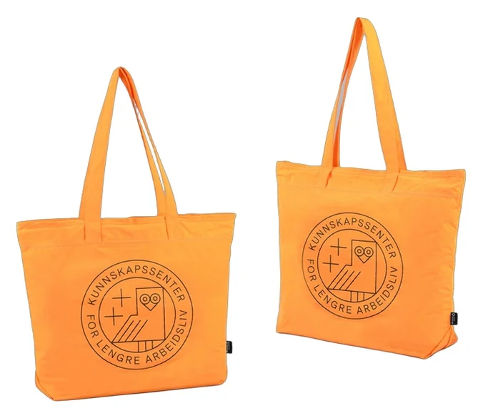 Produktbilde for Bente Resirkulert Nylon 27L Shoppingbag med Glidelås