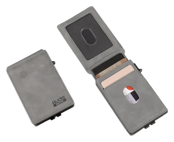 Produktbilde for Bruck RFID Resirkulert Aluminium og PU Kortholder med Sporing