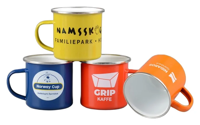 Produktbilde for Bertine  Emaljekopp