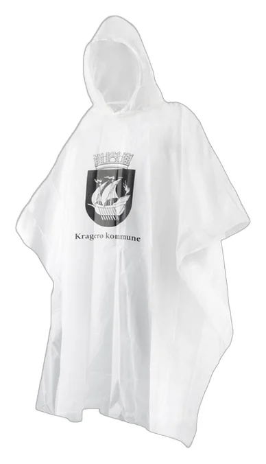 Produktbilde for PLA Nedbrytbar Regnponcho