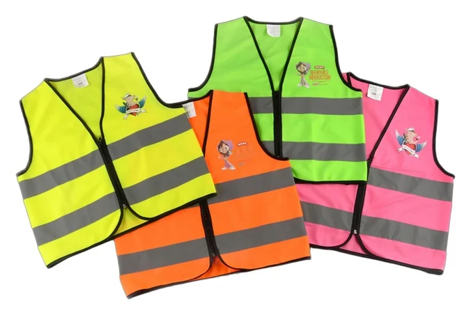 Produktbilde for Oddy Refleksvest for Barn med Glidelås