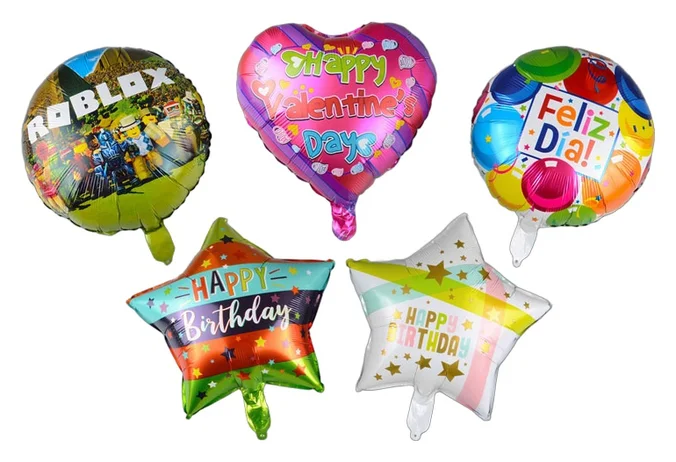 Produktbilde for 45 cm Aluminiumsfolieballonger