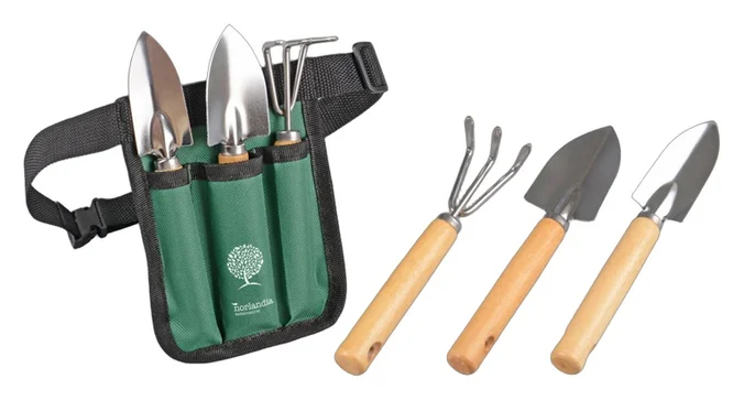 Produktbilde for Roosen Treskaft 3 stk Hagesett