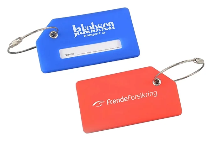Produktbilde for Adelen Silikon Bagasjelapp