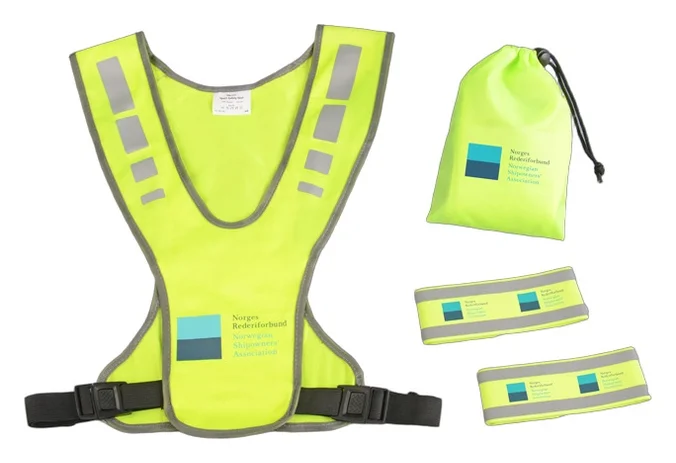 Produktbilde for Reggio Refleks Sett med Refleksvest og Armbånd