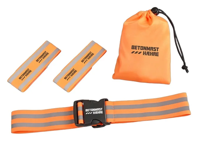 Produktbilde for Kansas Refleks Sett med Midjebelte og Armbånd