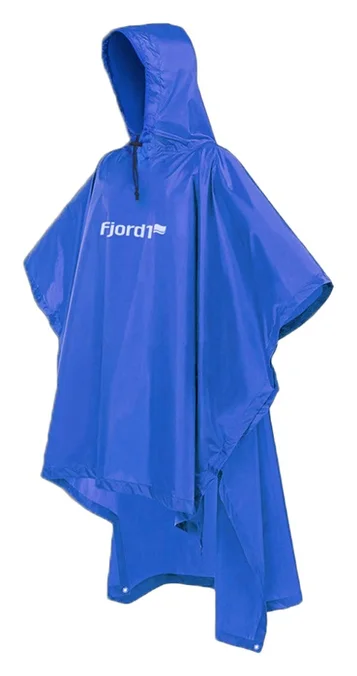 Produktbilde for Tyro RPET Regnponcho med Refleksstripe