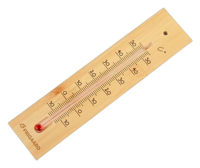 Produktbilde for Aasta Bambus Veggtermometer