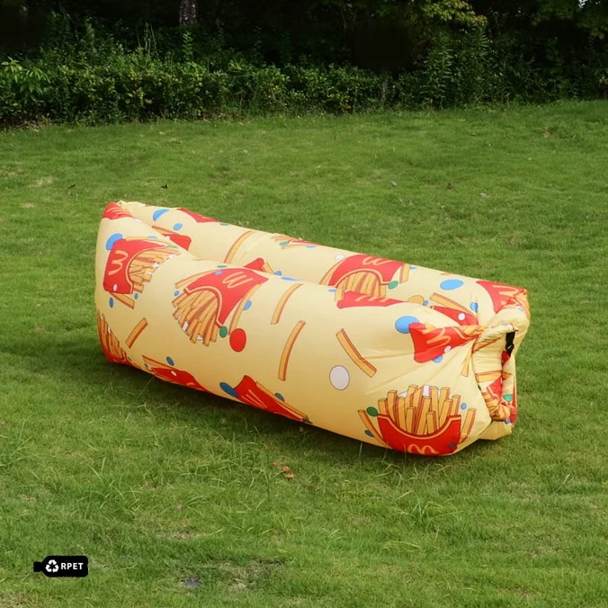 Produktbilde for Tropea RPET Fullfargetrykket Oppblåsbar Lounger Luftsofa