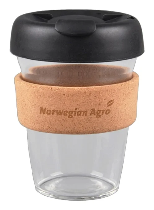 Produktbilde for Hazel 350 ml Glasskopp med Kork-grep