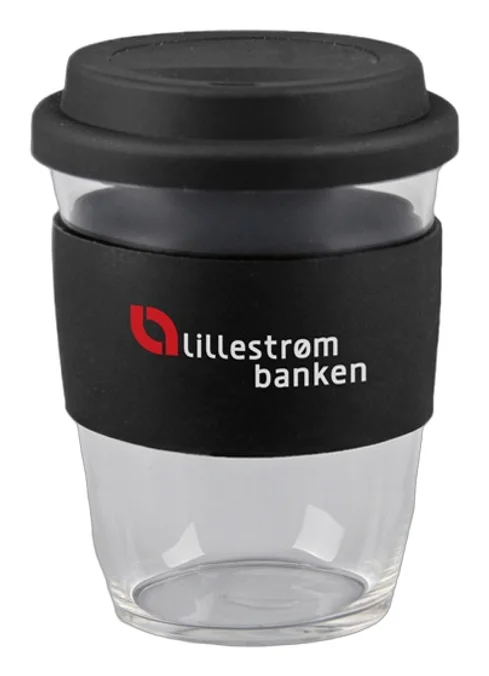 Produktbilde for Tatum 350 ml Glasskopp med Silikongrep