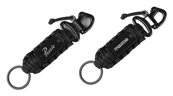 Produktbilde for Vento Paracord Nøkkelring med Kompass