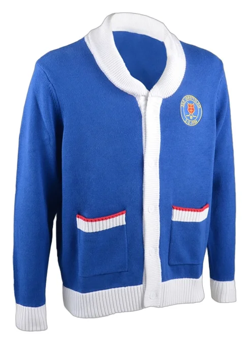 Produktbilde for Haven Bomull Varsity Strikket Cardigan