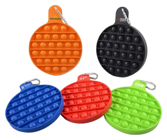 Produktbilde for Betina Pop it Fidget Leke med Karabinkrok