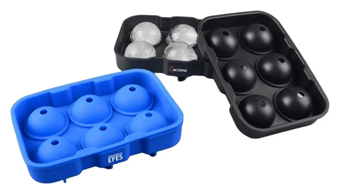 Produktbilde for Ball Silikon 6 stk Isbitform